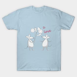 mouses with love T-Shirt